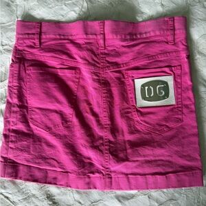 Y2K Dolce & Gabbana Hot Pink Mini Skirt